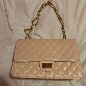 Quilted Chain Crossbody Bag